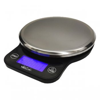 Balana Digital Alta PrecisÆo 6kg / 1gr c/ Base Inox 19cm  WECK